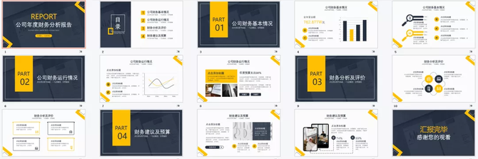 年終總結PPT模板