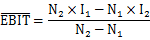 EBIT EBIT