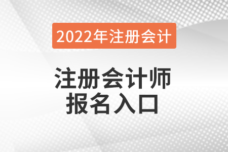 2022年cpa報名入口在什么地方