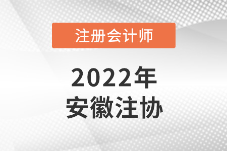安徽注冊會計師協(xié)會官網(wǎng)是哪個？
