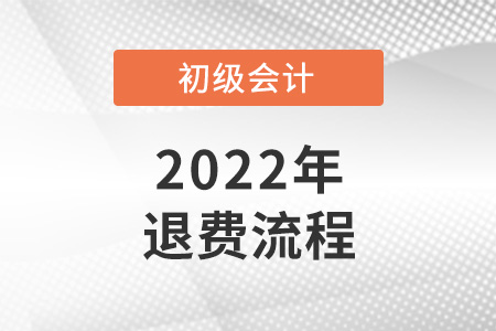 2022初級(jí)會(huì)計(jì)退費(fèi)流程公布！