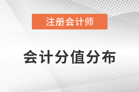 注會(huì)會(huì)計(jì)分值分布是怎樣的？