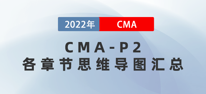 2022年CMA《戰(zhàn)略財務管理》各章節(jié)思維導圖匯總 2022年CMA《戰(zhàn)略財務管理》各章節(jié)思維導圖匯總