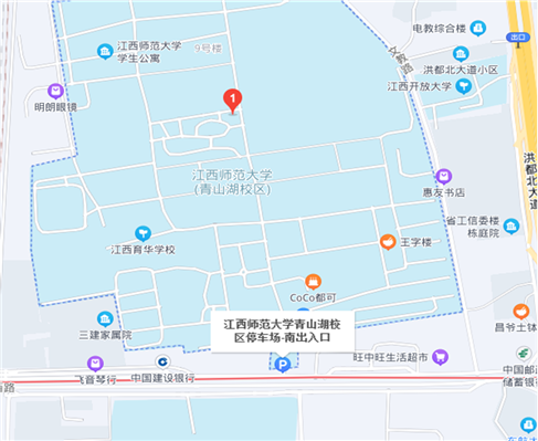 江西師范大學(xué)青山湖校區(qū)，北京西路正門旁的小門