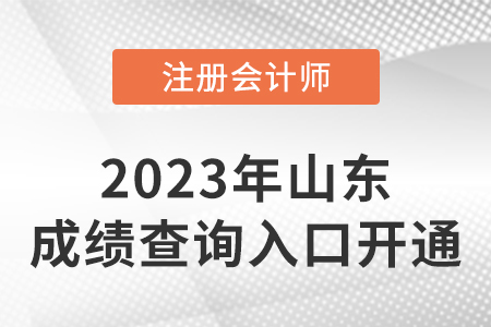 山東省聊城2022年注冊會計師成績查詢開始啦！速來查分！