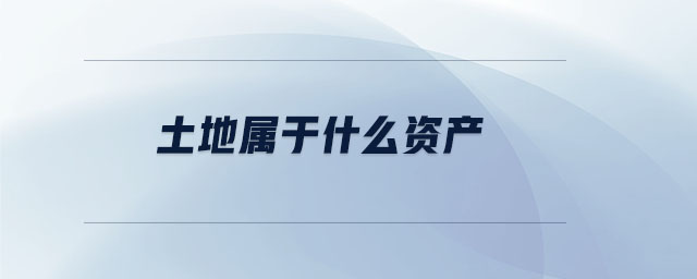 土地屬于什么資產(chǎn) 土地屬于什么資產(chǎn)