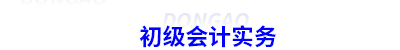 初級(jí)會(huì)計(jì)實(shí)務(wù) 初級(jí)會(huì)計(jì)實(shí)務(wù)