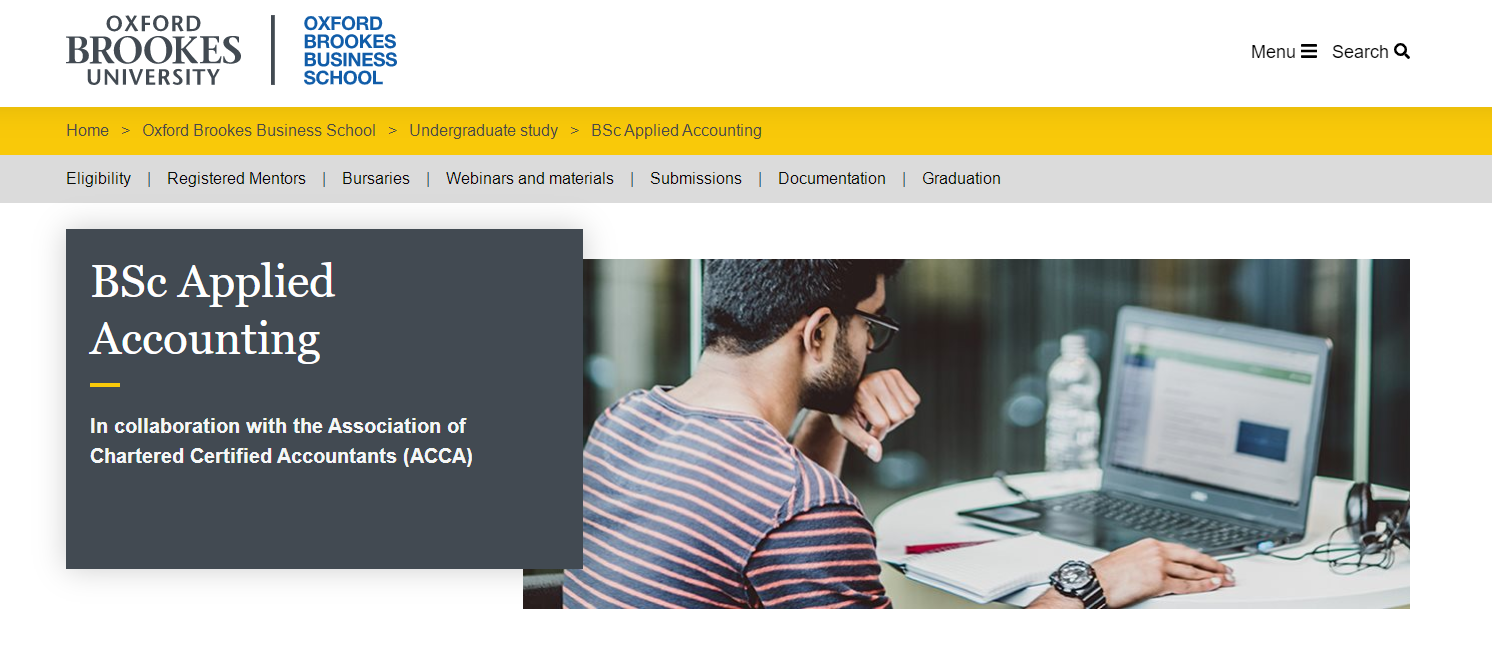ACCA牛津布魯克斯大學OBU學位新通知！注意！