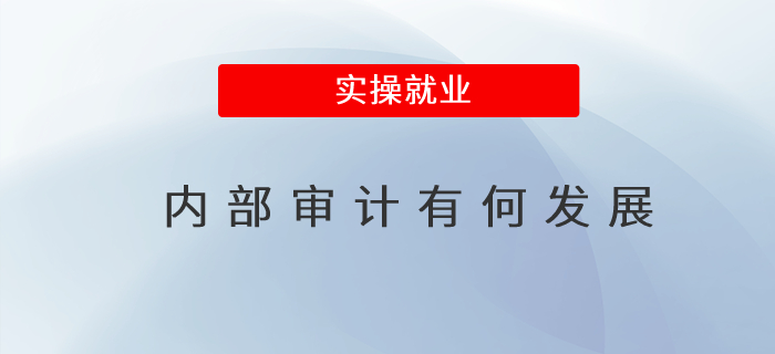 內(nèi)部審計(jì)有何發(fā)展