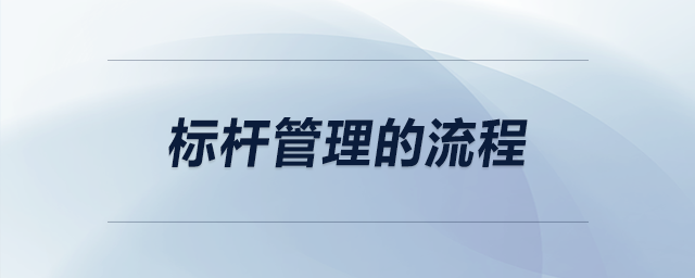 標桿管理的流程 標桿管理的流程
