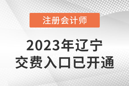 2023遼寧省大連cpa繳費已開始！繳費入口網(wǎng)址速看！