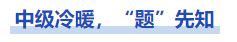 中級(jí)會(huì)計(jì)“中級(jí)”冷暖，“題”先知