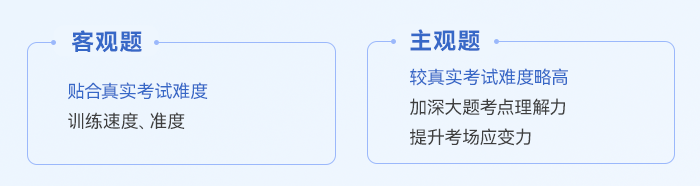 中級(jí)會(huì)計(jì)《名師3套題》按照不同題型進(jìn)行難度布局