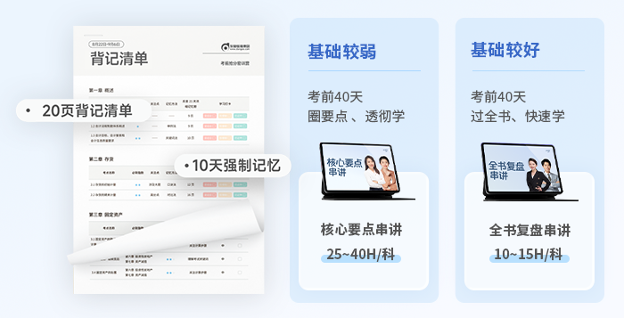 中級(jí)會(huì)計(jì)背記清單