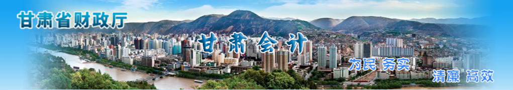 甘肅省財政廳關于2023年度會計系列高級職稱申報評審工作的通知