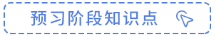 預(yù)習(xí)知識(shí)點(diǎn)