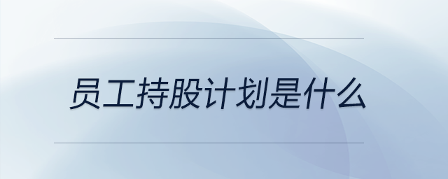 員工持股計(jì)劃是什么