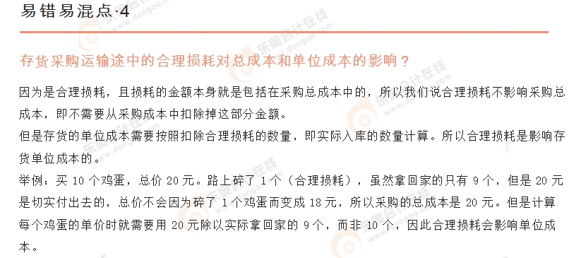 《初級會計實務》易錯易混點辨析4
