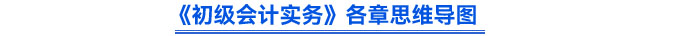 《初級會(huì)計(jì)實(shí)務(wù)》各章思維導(dǎo)圖