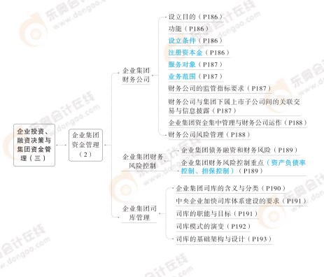 2024高級會計實務(wù)思維導(dǎo)圖第四章：企業(yè)投資、融資決策與集團資金管理