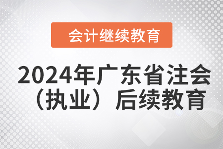 2024年廣東省注冊(cè)會(huì)計(jì)師(執(zhí)業(yè))后續(xù)教育規(guī)則概述 2024年廣東省注冊(cè)會(huì)計(jì)師(執(zhí)業(yè))后續(xù)教育規(guī)則概述
