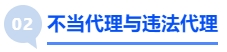 中級會計不當代理與違法代理 中級會計不當代理與違法代理