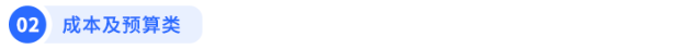 成本及預算類