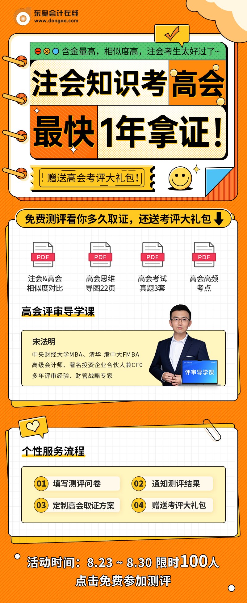 測一測你能多久拿證