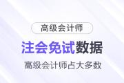 注會(huì)免試數(shù)據(jù)曝光，高級(jí)會(huì)計(jì)師占大多數(shù)