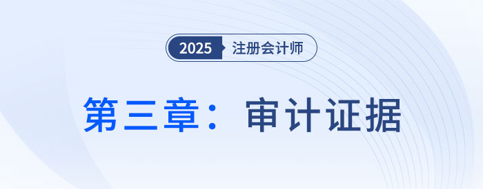 第三章審計證據_2025年注會審計搶學記憶樹 第三章審計證據_2025年注會審計搶學記憶樹