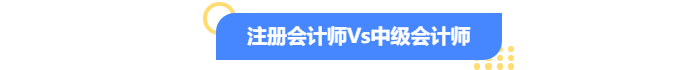 注冊會計師vs中級會計師