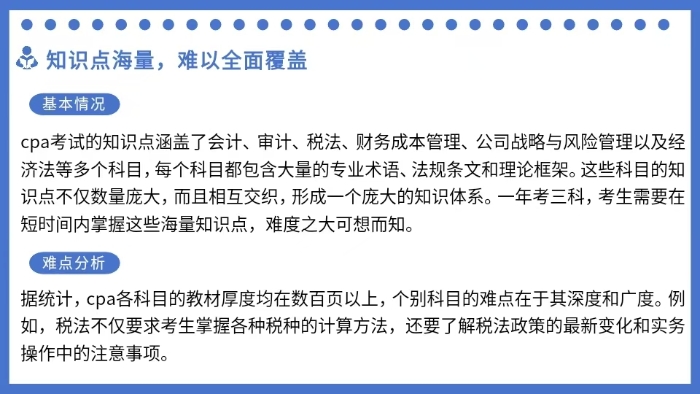 知識(shí)點(diǎn)海量，難以全面覆蓋