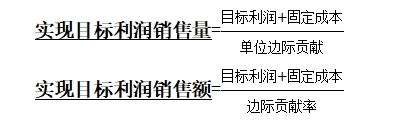 目標利潤分析——2025年中級會計財務管理預習階段考點 目標利潤分析——2025年中級會計財務管理預習階段考點