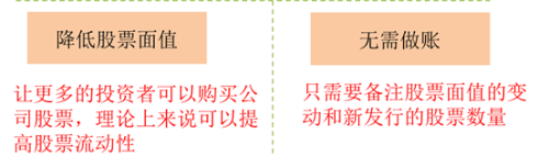 股票分割的特點 股票分割的特點