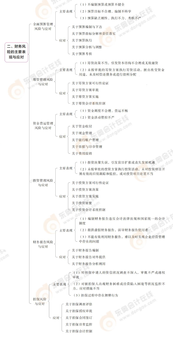 財務風險的主要表現(xiàn)與應對