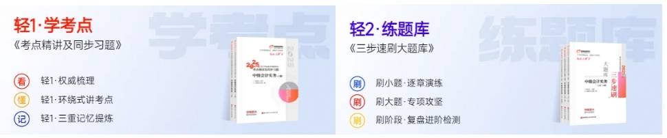 中級(jí)會(huì)計(jì)輕一