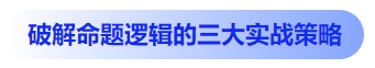 中級會計破解命題邏輯的三大實戰(zhàn)策略