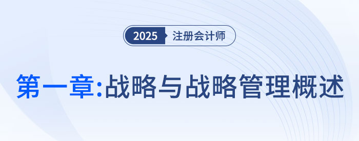 第一章戰(zhàn)略與戰(zhàn)略管理概述_25年注會戰(zhàn)略習題隨章演練 第一章戰(zhàn)略與戰(zhàn)略管理概述_25年注會戰(zhàn)略習題隨章演練