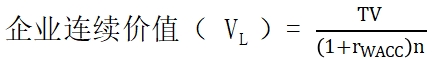 企業(yè)連續(xù)價值