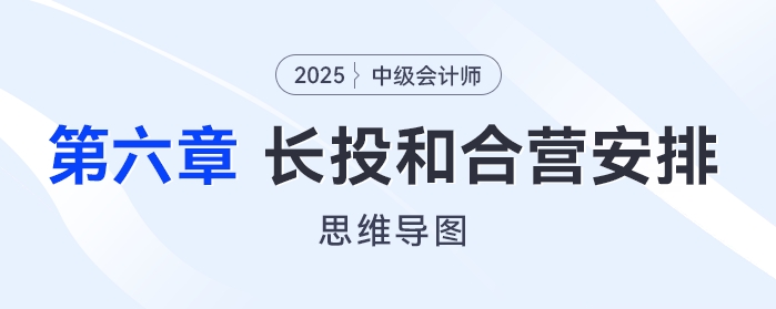 2025年中級(jí)會(huì)計(jì)實(shí)務(wù)思維導(dǎo)圖——第六章：長(zhǎng)期股權(quán)投資和合營(yíng)安排