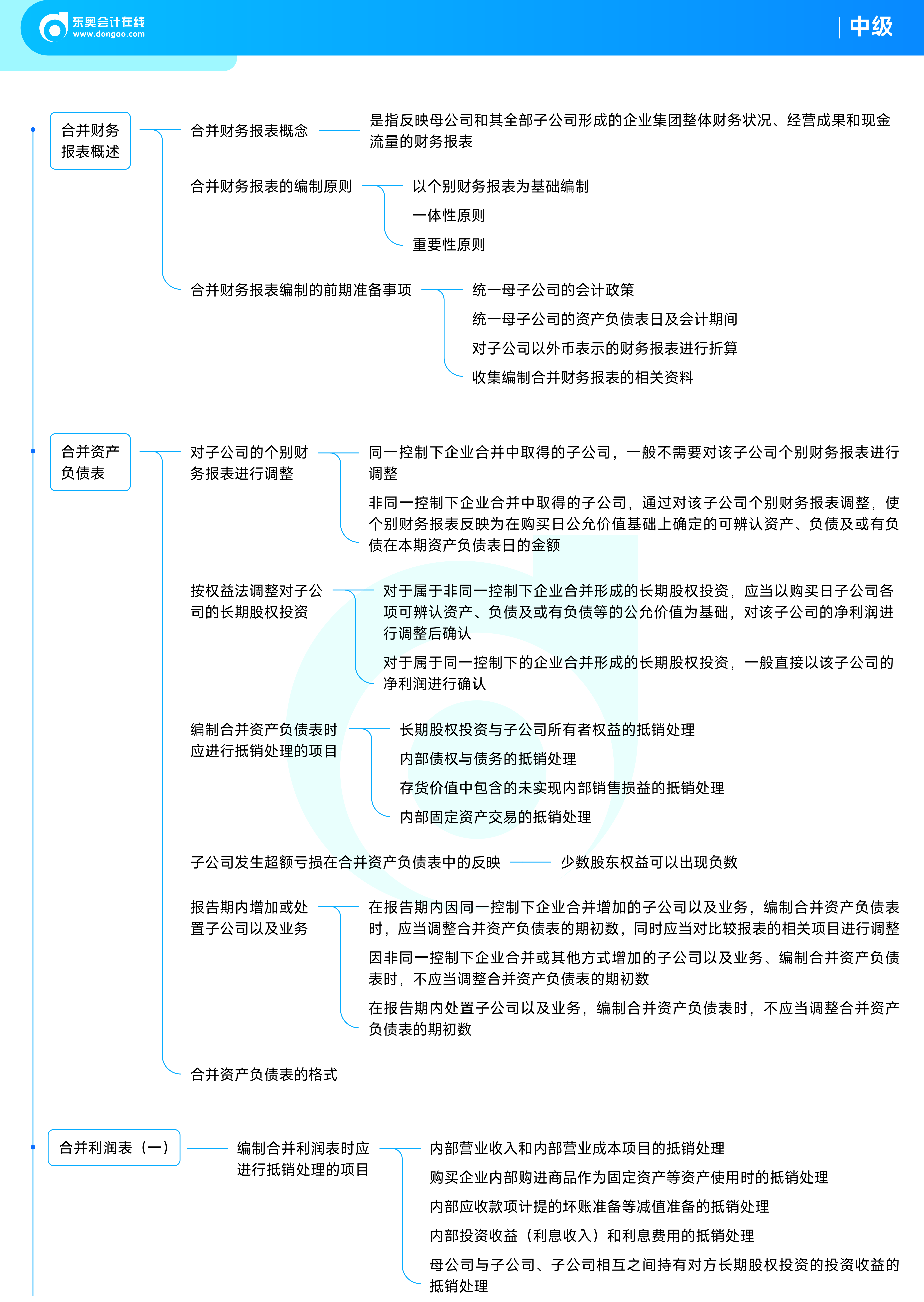 《中級(jí)會(huì)計(jì)實(shí)務(wù)》思維導(dǎo)圖_企業(yè)合并與合并財(cái)務(wù)報(bào)表