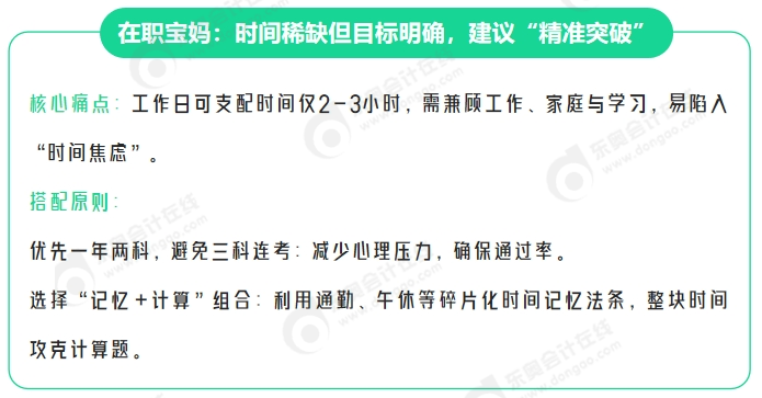 中級會(huì)計(jì)在職寶媽