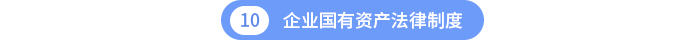 第十章企業(yè)國有資產法律制度