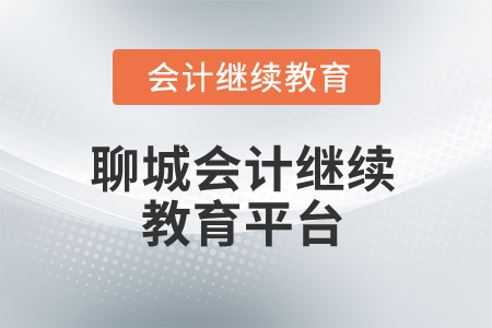 2025年聊城會計人員繼續(xù)教育平臺是什么？
