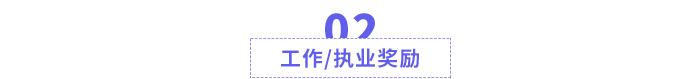 工作/執(zhí)業(yè)獎(jiǎng)勵(lì)