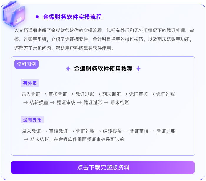 08金蝶財(cái)務(wù)軟件實(shí)操流程 08金蝶財(cái)務(wù)軟件實(shí)操流程