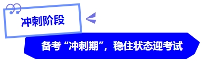 中級會計沖刺階段