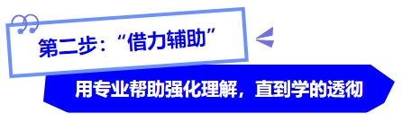 中級(jí)會(huì)計(jì)第二步：“借力輔助”