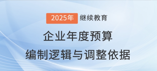 企業(yè)年度預(yù)算的編制邏輯與調(diào)整依據(jù)