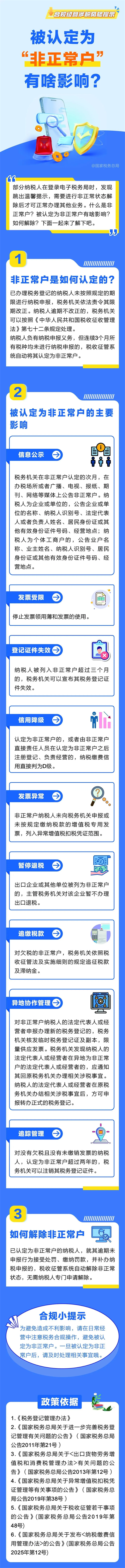 被認定為“非正常戶”有啥影響